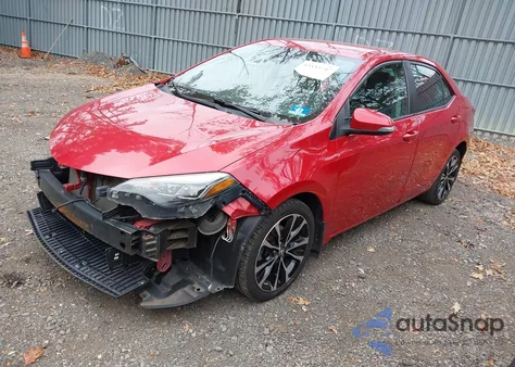 2018 Toyota Corolla Se from USA, damaged, VIN 2T1BURHE9JC089835